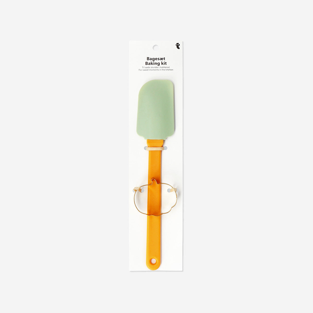 SPATULA SILICONE PUMPKIN DESIGN AND COOKIE CUTTER SET
