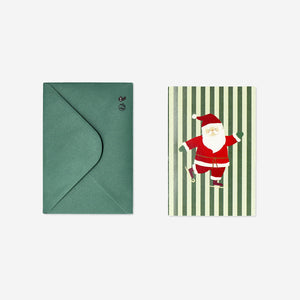 CARD W ENVELOPE XMAS SANTA