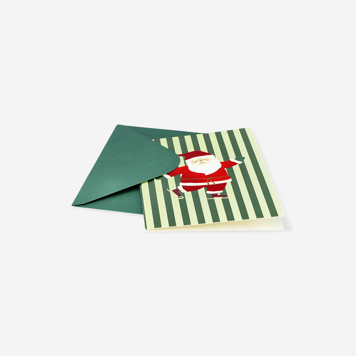 CARD W ENVELOPE XMAS SANTA