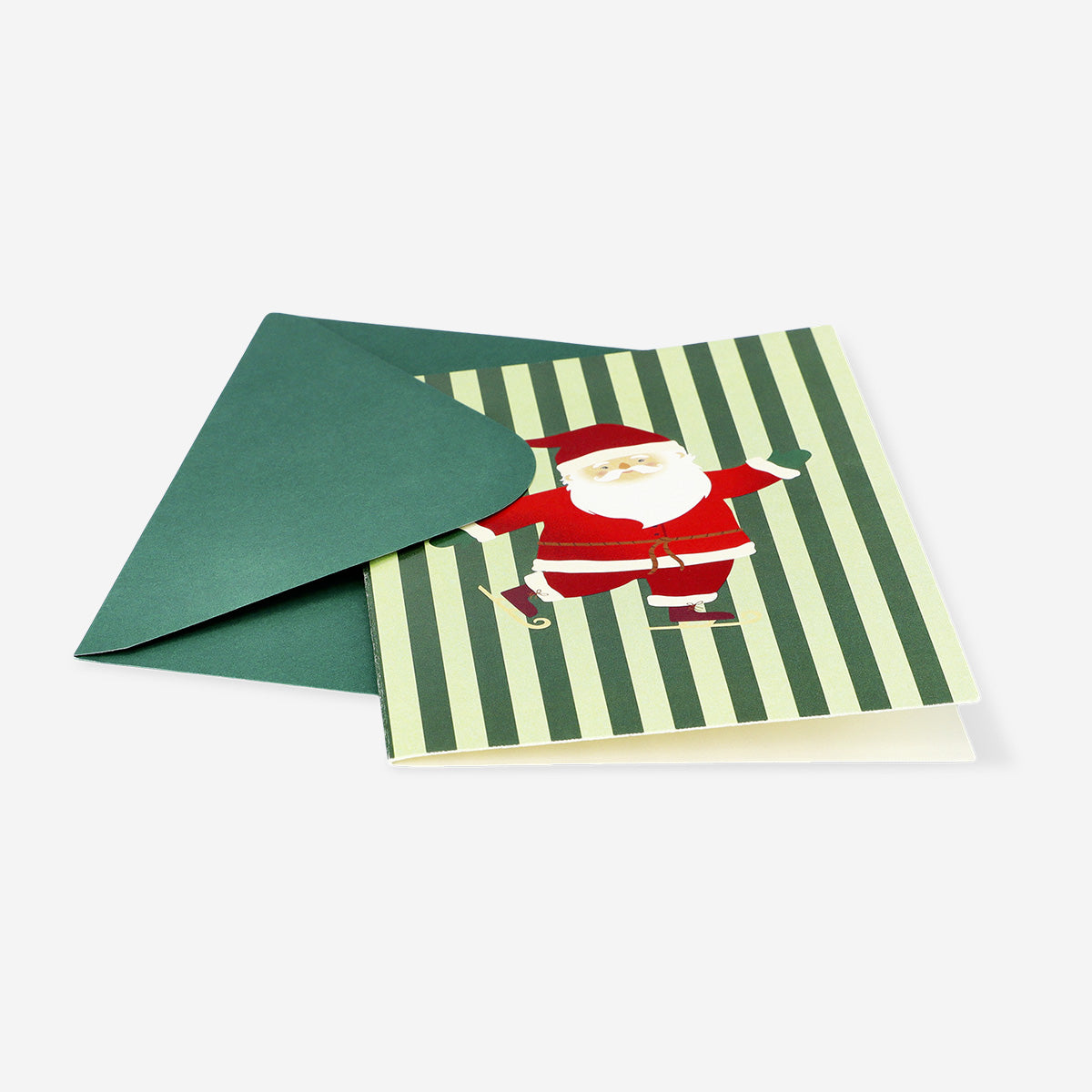 CARD W ENVELOPE XMAS SANTA