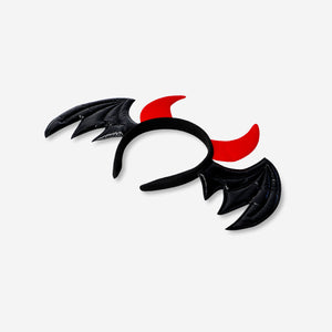 HAIRBAND DEVIL WINGS KIDS 4-8 YEARS