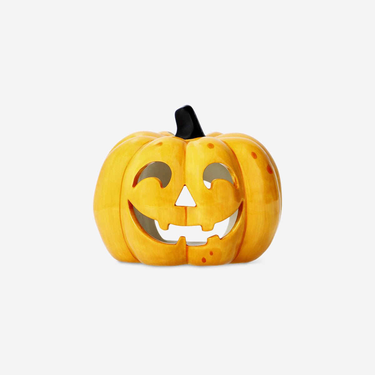 LANTERN FOR LED CERAMIC PUMPKIN