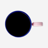 Elma Desenli Seramik Kupa 300 ml