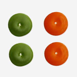 Turuncu 18'li Tealight Mum