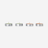 Turuncu 18'li Tealight Mum