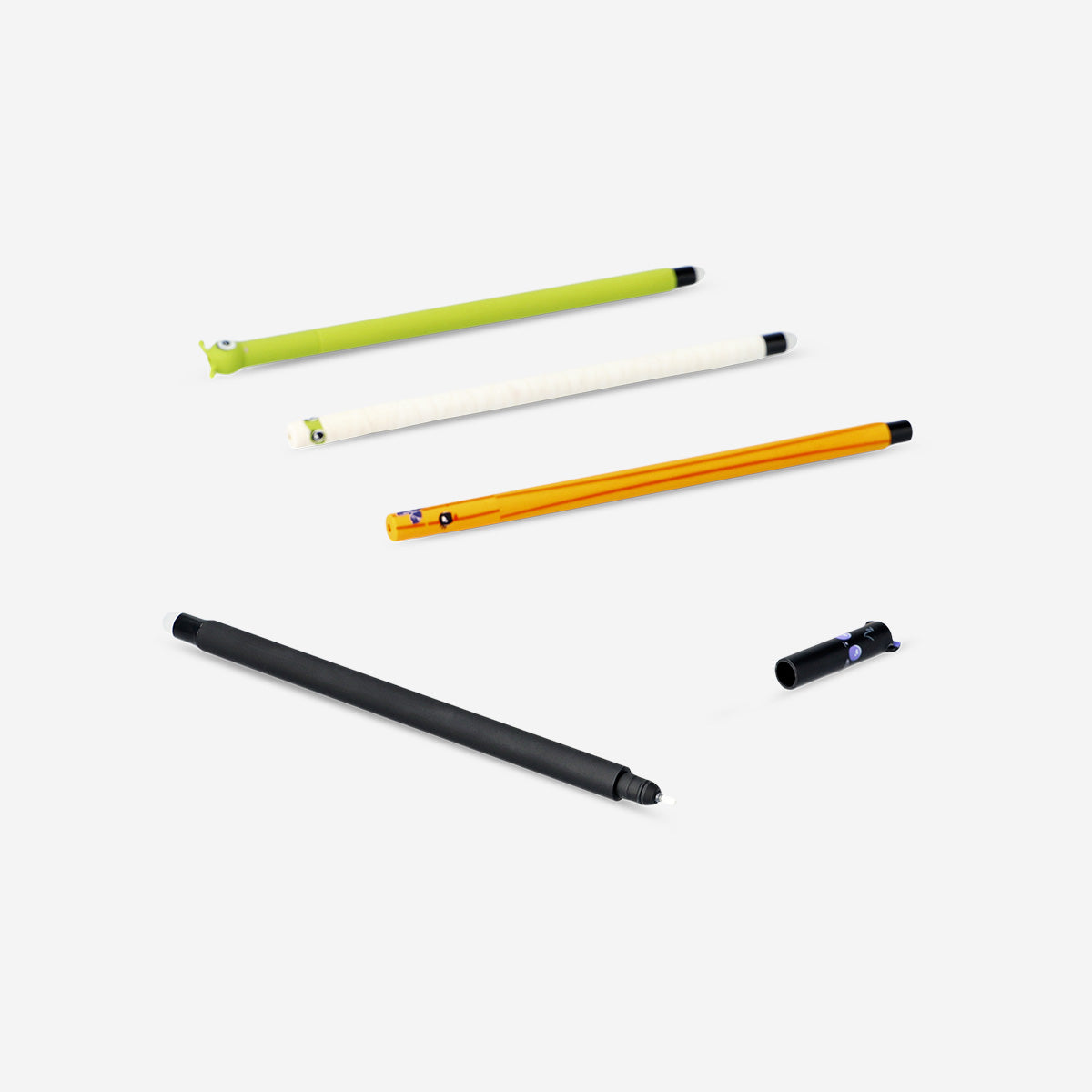 Canavar Detaylı 4'lü Jel Tükenmez Kalem