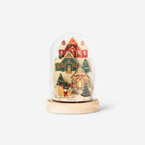 DIY SNOWGLOBLE WOODEN HOUSES