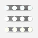 MAKE-UP LIGHT BAR W 4 BULBS CORDLESS