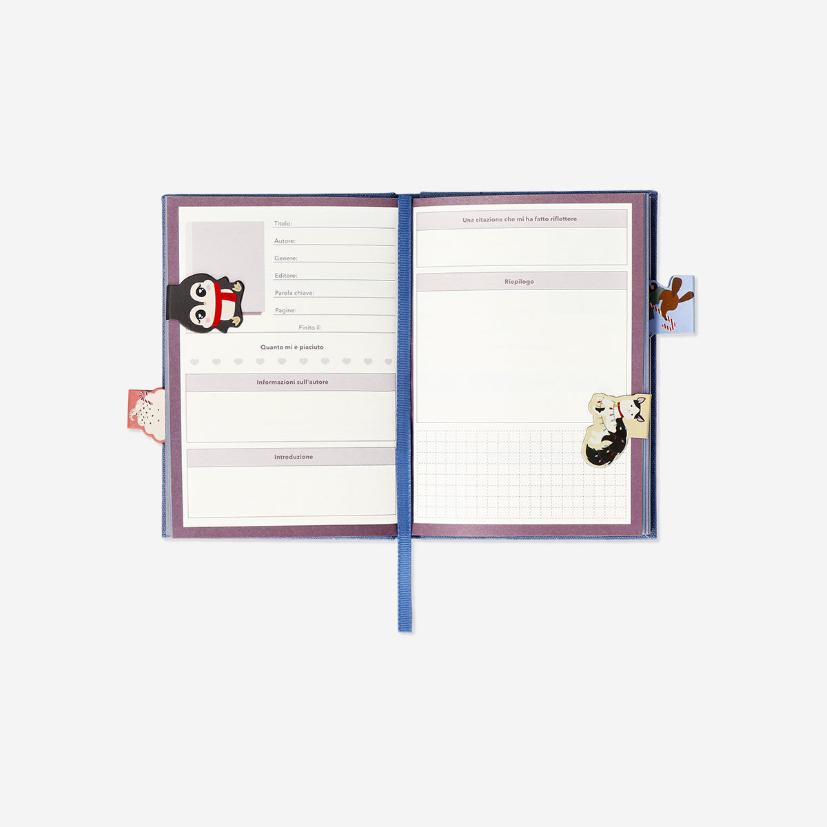 BOOKMARKS MAGNETIC 4 PCS