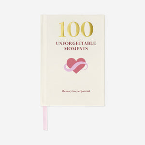 JOURNAL A6 100 UNFORGETTABLE MOMENTS EN