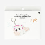 DIY BEADED KEYRING