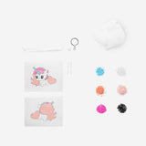 DIY BEADED KEYRING