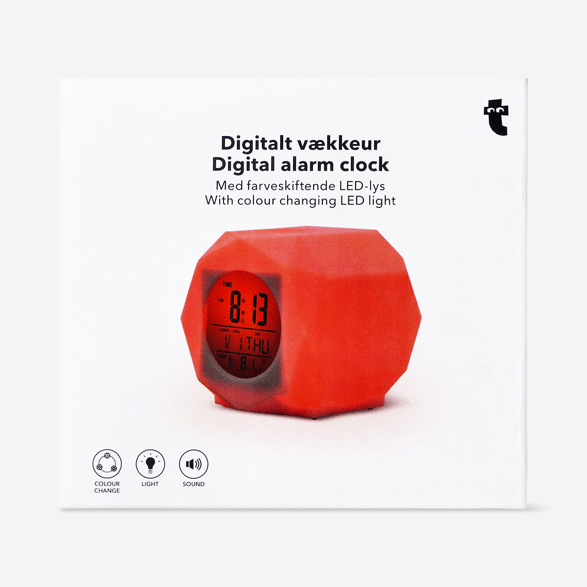 ALARM CLOCK COLOR CHANGING LIGHT