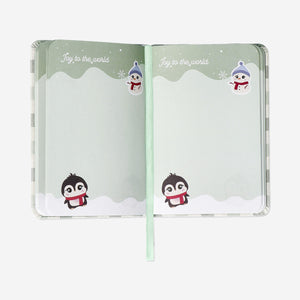 Penguen Desenli Defter
