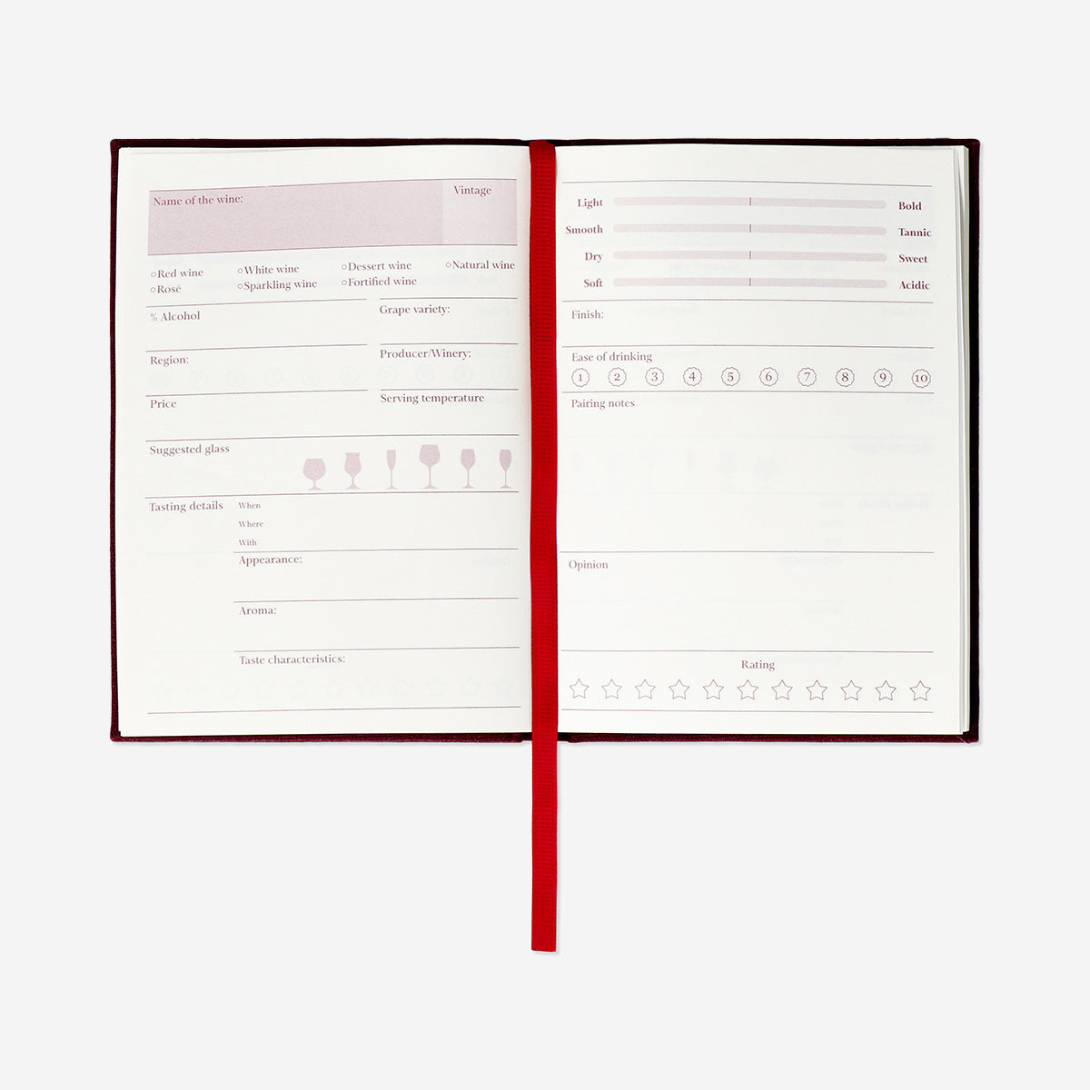 JOURNAL WINE LINEN