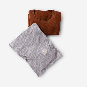 BAG FOR CLOTHES W VACUUM COMPRESSION