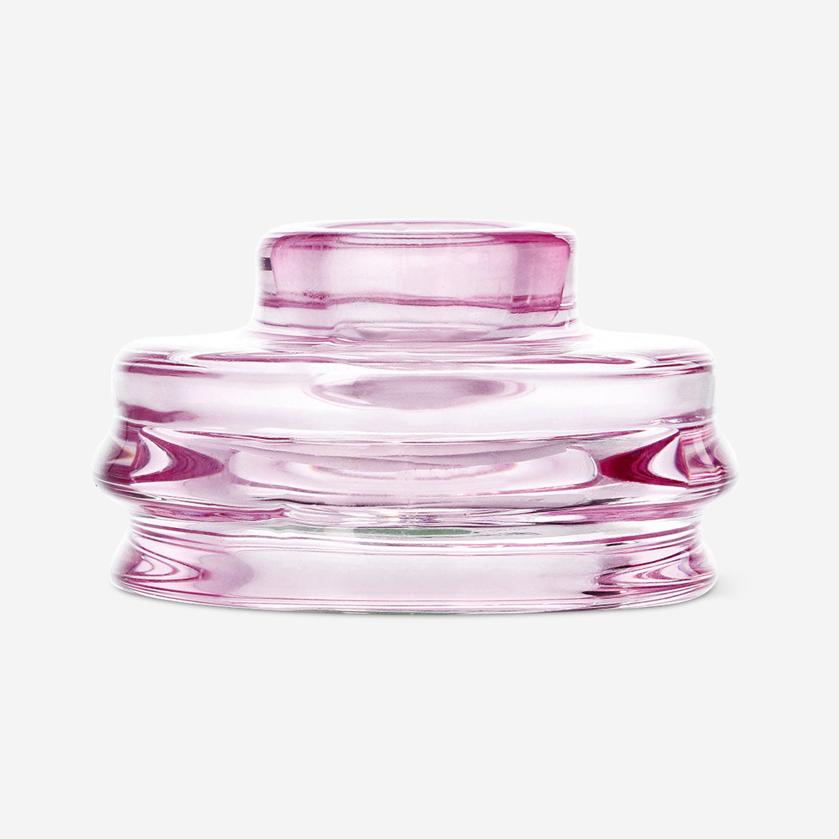 CANDLEHOLDER 2 IN 1 GLASS 2
