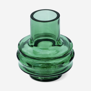 VASE GLASS DIA 8 H: 12,5CM