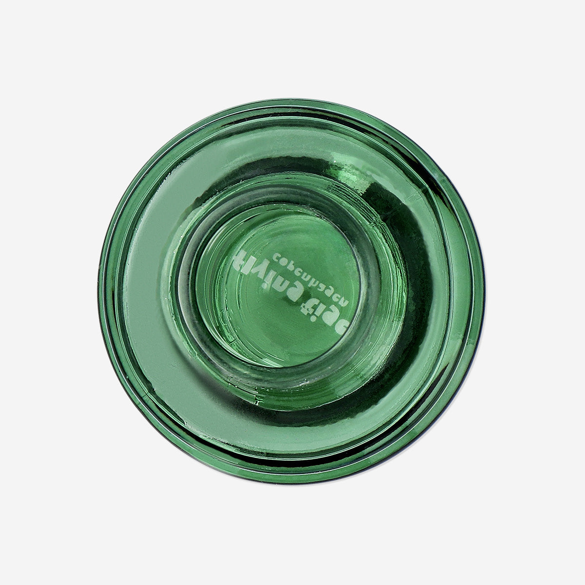 VASE GLASS DIA 8 H: 12,5CM