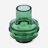 VASE GLASS DIA 8 H: 12,5CM