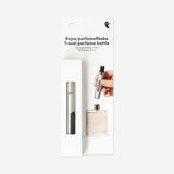 PERFUME SPRAYBOTTLE REFILLABLE POCKET SIZE 8ML SILVER