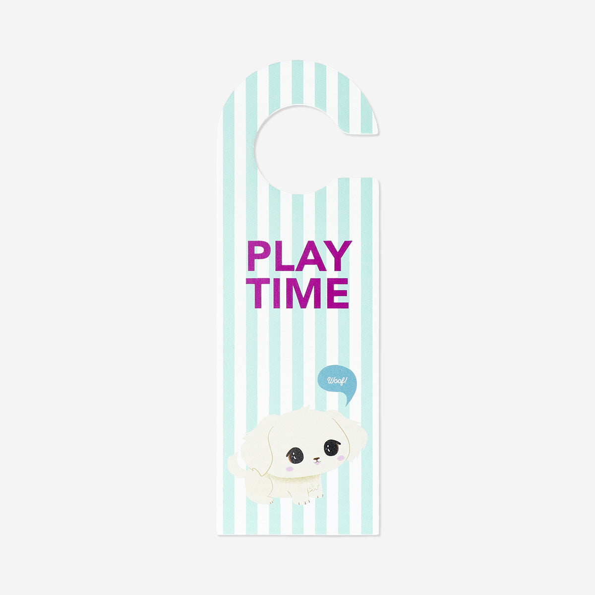 DOOR HANGER W PRINT H 25CM