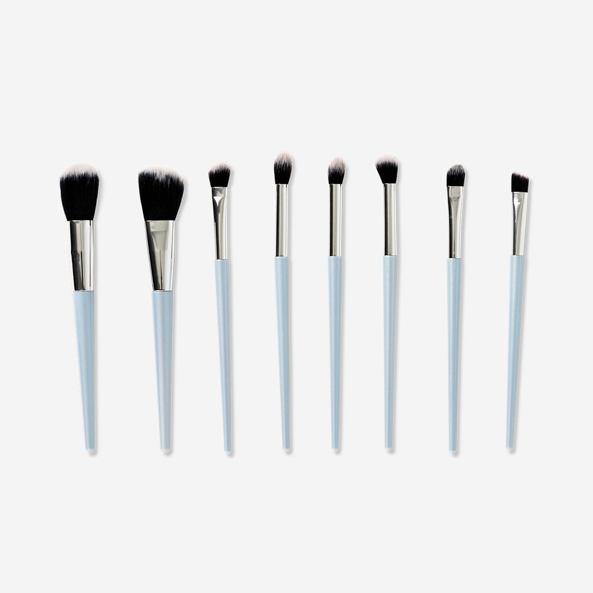 BRUSHES FOR MAKE-UP GIFT SET IN TUBE 8PC SET