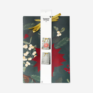POP UP BAGS GOLD FOIL WITH RIBBON 2 PCS