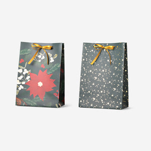POP UP BAGS GOLD FOIL WITH RIBBON 2 PCS