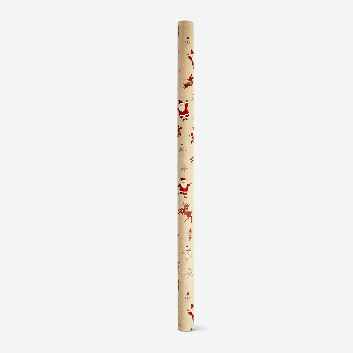 WRAPPING PAPER GIANT CRAFT SANTA BRINGING GIFTS 400 X 70CM