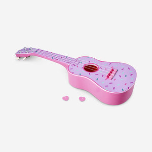 Donut Desenli Oyuncak Ukulele