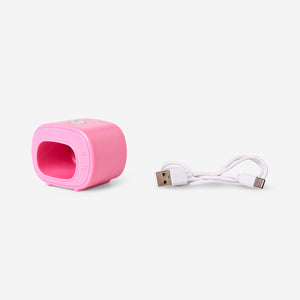 USB'li Mini Oje Kurutucu Pembe