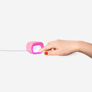 USB'li Mini Oje Kurutucu Pembe
