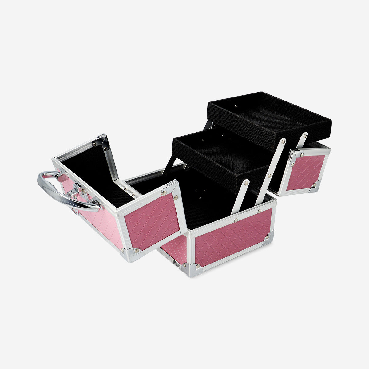 Pembe Makyaj Malzemesi Çantası