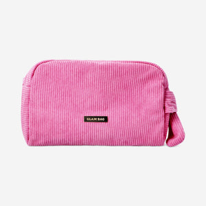 TOILETRY BAG MEDIUM W VELVET AND HANDLE
