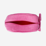 TOILETRY BAG MEDIUM W VELVET AND HANDLE