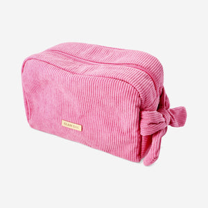 TOILETRY BAG MEDIUM W VELVET AND HANDLE