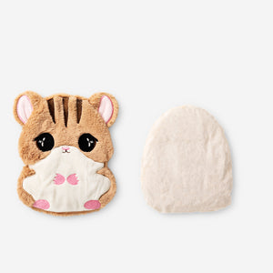 Hamster Şeklinde Isıtılan Peluş Yastık