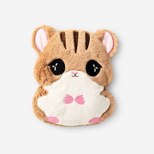 Hamster Şeklinde Isıtılan Peluş Yastık