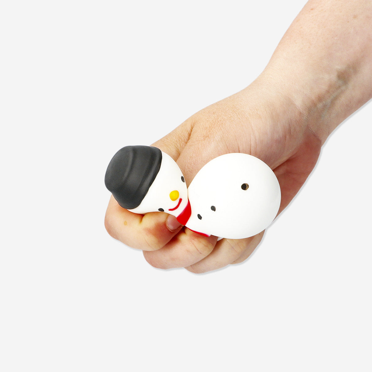 PRESS ME TOY SNOWMAN