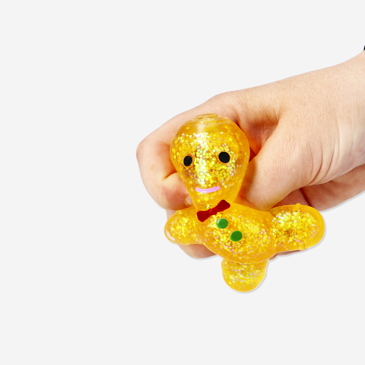 PRESS ME TOY GINGER BREAD MAN