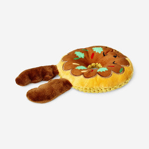 Geyik Desenli Peluş Köpek Oyuncağı