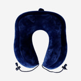 NECKPILLOW MEMORY FOAM DARK BLUE