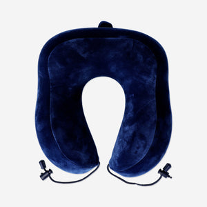 NECKPILLOW MEMORY FOAM DARK BLUE