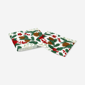 NAPKIN CHRISTMAS FLOWER 16PCS