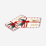 NAPKIN SHAPED AS LETTER NORTH POLE 16PCS