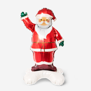 Noel Baba Şeklinde Folyo Balon