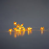 LIGHT CHAIN 20 PCS LED RECYCLED GINGERBREAD