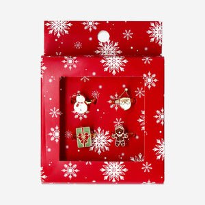 4'lü Noel Baba Temalı Yüzük