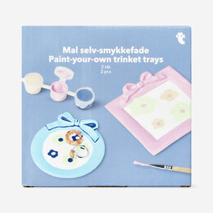 PAINT YOUR OWN JEWELLERY TRAY SET OF 2